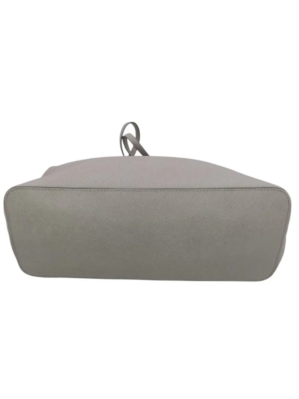 Michael Kors Jet Set Purse Travel Saffiano Leather Gray Large Tote Bag - Picture 4 of 11